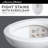 American Standard Cadet 3 Flowise Skirted Seat Round Front Toilet with Seat Chair Height
