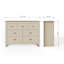 Gia 111.5cm W 7 - Drawer Chest of Drawers-38347741