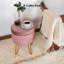 Velvet Storage Upholstered Accent Stool-480798956