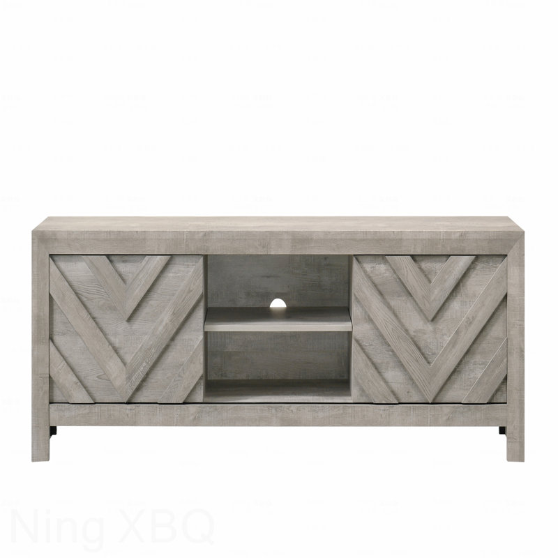 Meuble télé 1pc, Gris