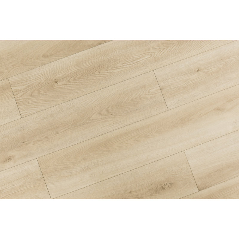 7" x 60" x 6mm Oak Click Lock SPC Luxury Vinyl Plank, Mesa Tan