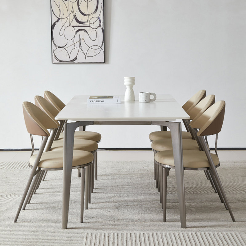Norlene Metal Base Dining Table