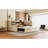 Twin Size Upholstered Daybed In Beige, Trundle For Extra Sleep, Built - Storage And Charging Small Bedrooms Beige With Trundle, Shelves, Integrated & Outlet Modern-1202316339