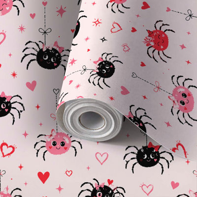 Papier de contact à peler et coller avec cœurs mignons de Saint-Valentin autocollants et amovibles 24 po x 118 po (60 x 300 cm)