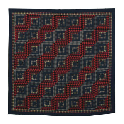 Cotton Patchwork Shower Curtain