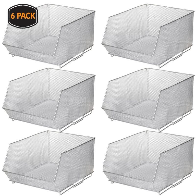 Ensemble de cubes en filet, 6, H 8 po x l 10 po x P 9,5 po