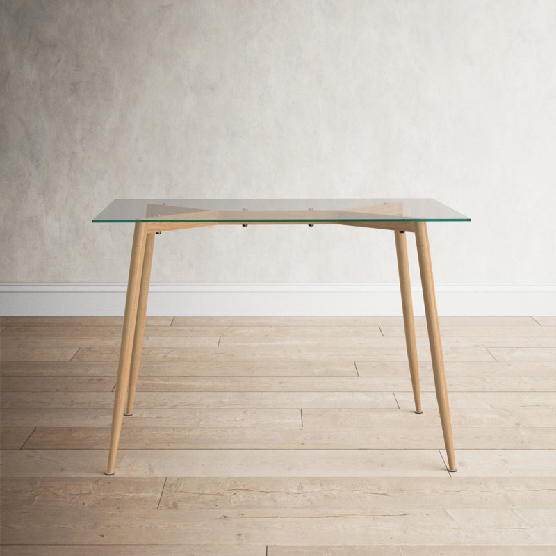 Aryes Glass Top Dining Table