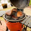 Kamado Joe BigJoe III 24-inch Charcoal Grill in Red