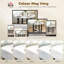 Round Metal Base Dining Table-455970671