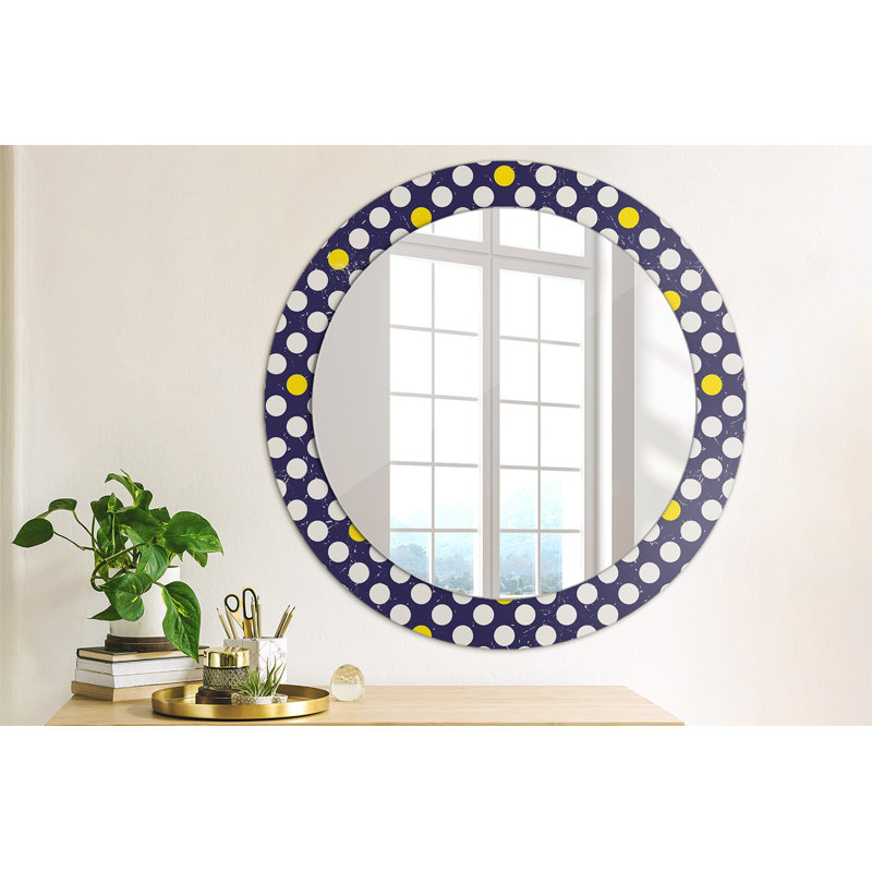 Huldar Glass Flat Wall Mirror
