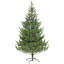Arbre de Noël artificiel 6 pi, cèdre réaliste clairsemé avec 1933 pointes, assemblage facile, arbre de Noël à charnières pour les vacances de bureau à domicile, vert-1398602027