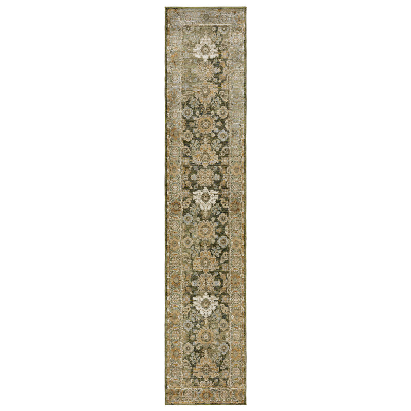 Lusher Oriental Indoor Rug, Runner 2'6" x 12'