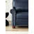 Navy Blue PU Leather