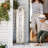 Large Outdoor Welcome Sign, Porch Sign, Wood Welcome Sign for Front Door, Vertical Welcome Sign for Wall Hanging,43x9 Inch 