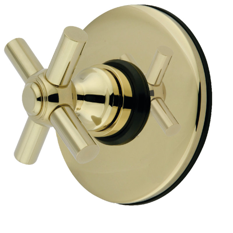 Kingston Brass Elinvar Single-Handle Volume Control, Polished Brass
