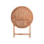 FEBBIO 2 - Person Acacia Wood Patio Dining Set with Round Table