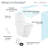 Brusque One-Piece Square Toilet Dual-Flush 1.1/1.6 gpf