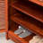 High quality solid wood home storage shoe cabinet