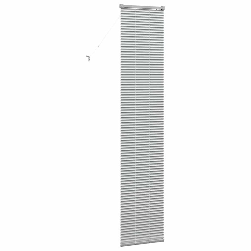 Venetian Blind, 220cm L x 45cm W, Silver