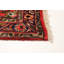 Tapis rouge noué à la main de conception unique 2 pi 8 po x 9 pi 7 po One Of Kind