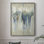 «Melting I», reproduction d'art encadrée - bois massif