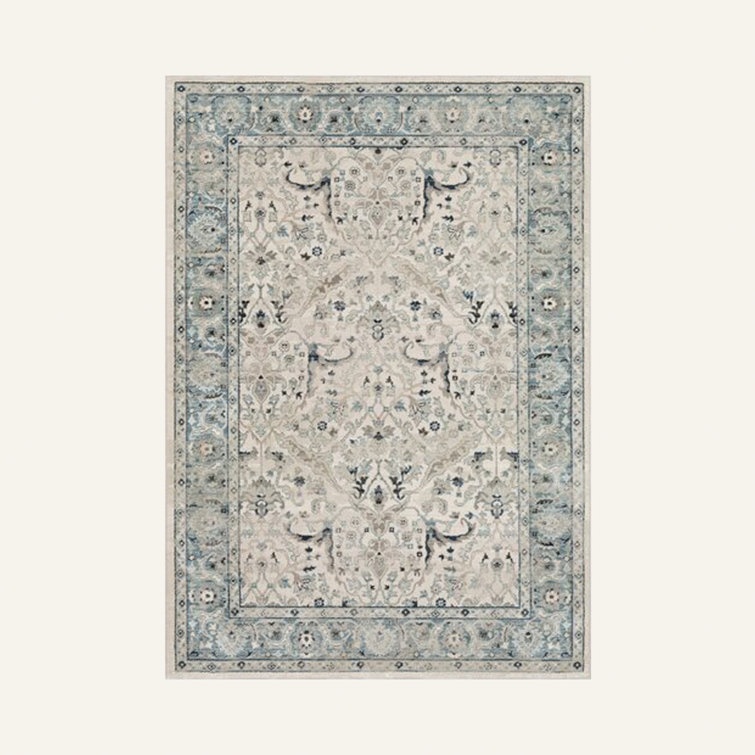 Herschell Machine Woven Oriental Area Rug 