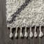 Tapis crème / gris à poils longs Howardville-966437840
