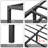 Metal Bed Frame Twin Platform Bed Frame No Box Spring Needed, Sturdy Heavy Duty Bed Frame, Easy Assembly-475755447