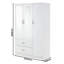 3 Door Manufactured Wood Wardrobe