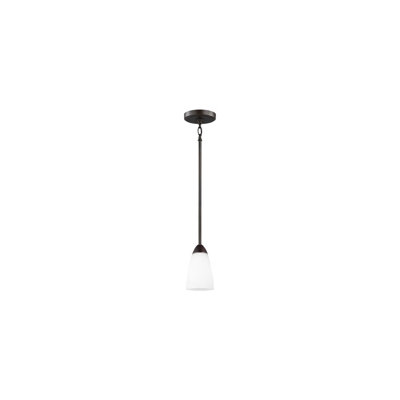 27FFC181E1E94560B8130799270712C3 Seville 1-Light Bronze Mini-Pendant