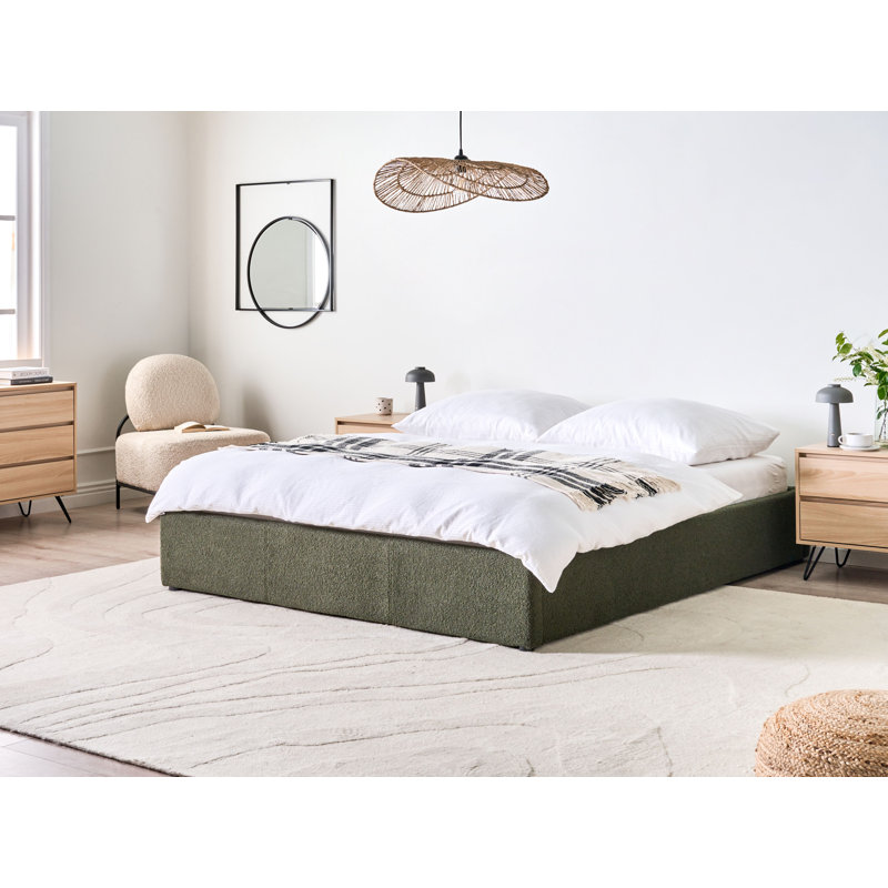 Upholstered Ottoman Storage Bed, European Kingsize (160 x 200 cm)