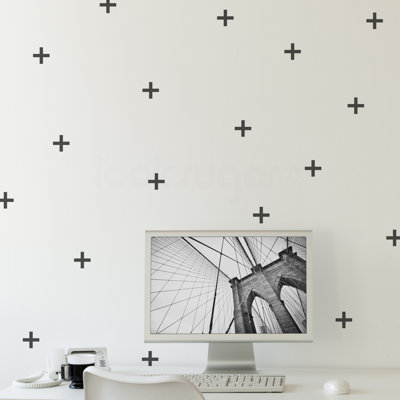 Abstract Non-Wall Damaging Wall Decal