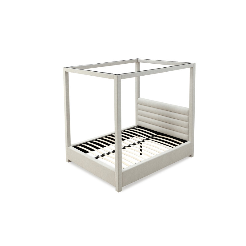 Herma Upholstered Canopy Bed | Stylish & Modern Design