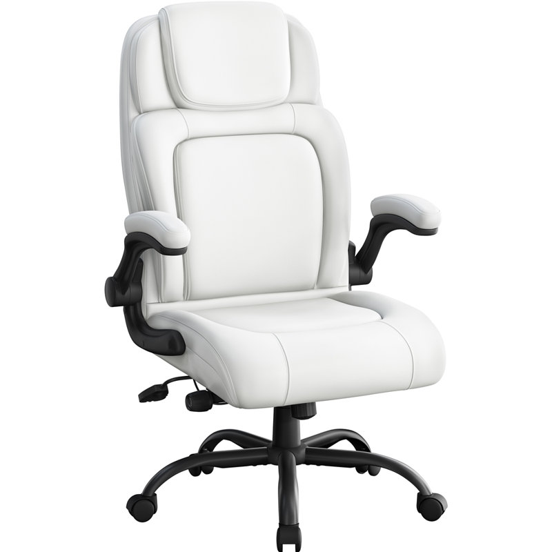 Yaheetech Office Chair, White