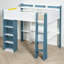 Lit mezzanine double avec bureau intégré et rangement-51483626