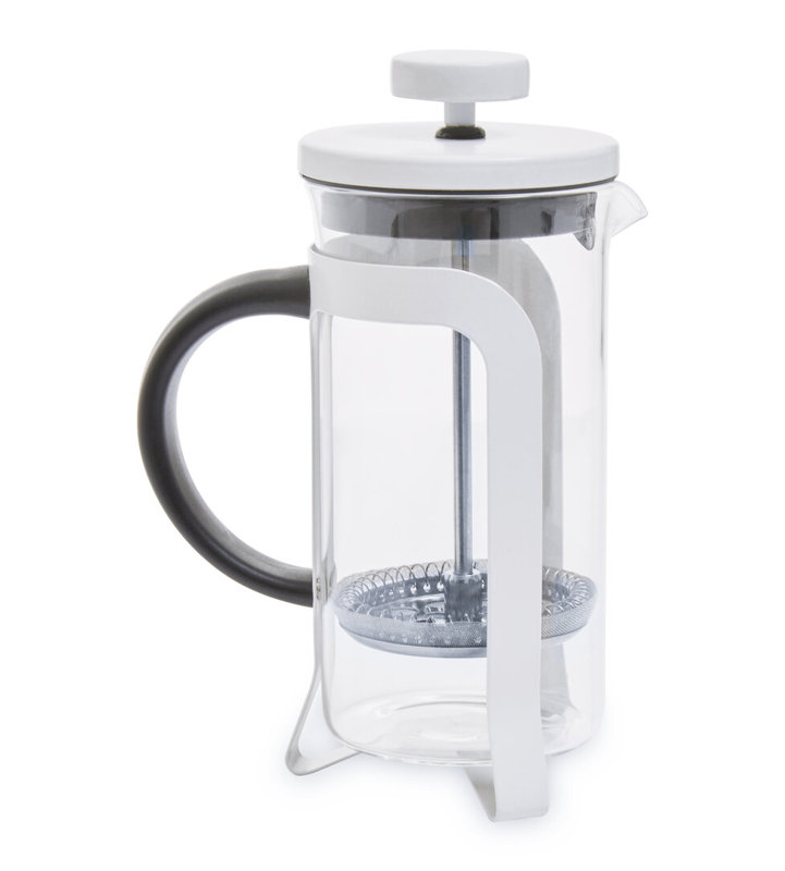 Akeala Matte White Cafetiere 350Ml, White