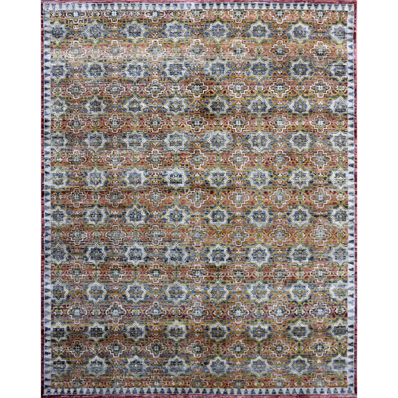 Geometric Area Rug, Rectangle 8' x 10'