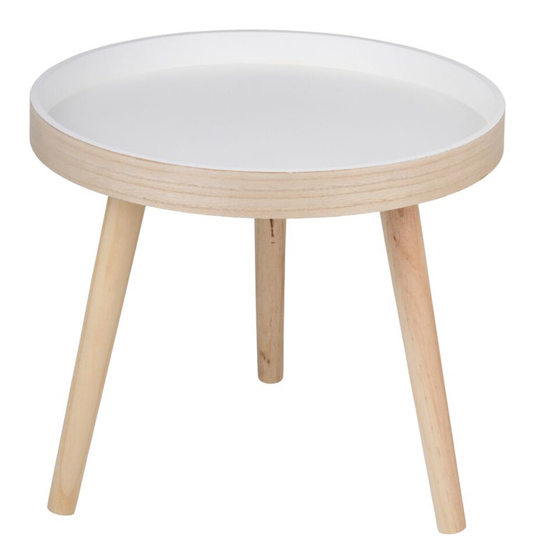 40cm W Solid Wood Bedside Table