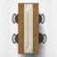 Rectangle Striped Easter Polyester Table Runner