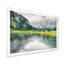 Paysage, art mural sur toile, rivière d'été, reproduction d'art - Paysage d'été avec rivière-67417803-67417818
