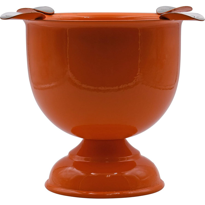Cendrier Stinky, 4 étriers, Orange