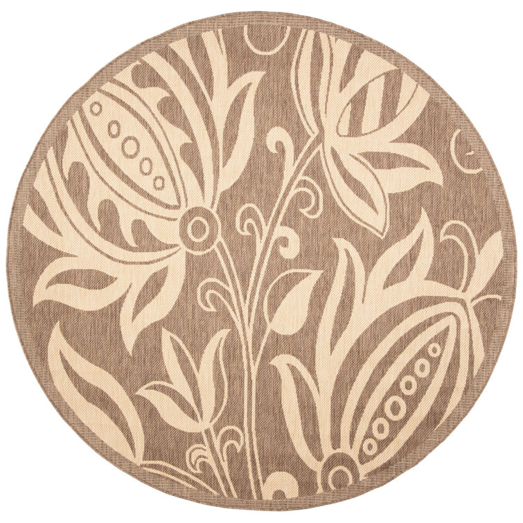 Carolan Performance Floral Indoor/Outdoor Area Rug