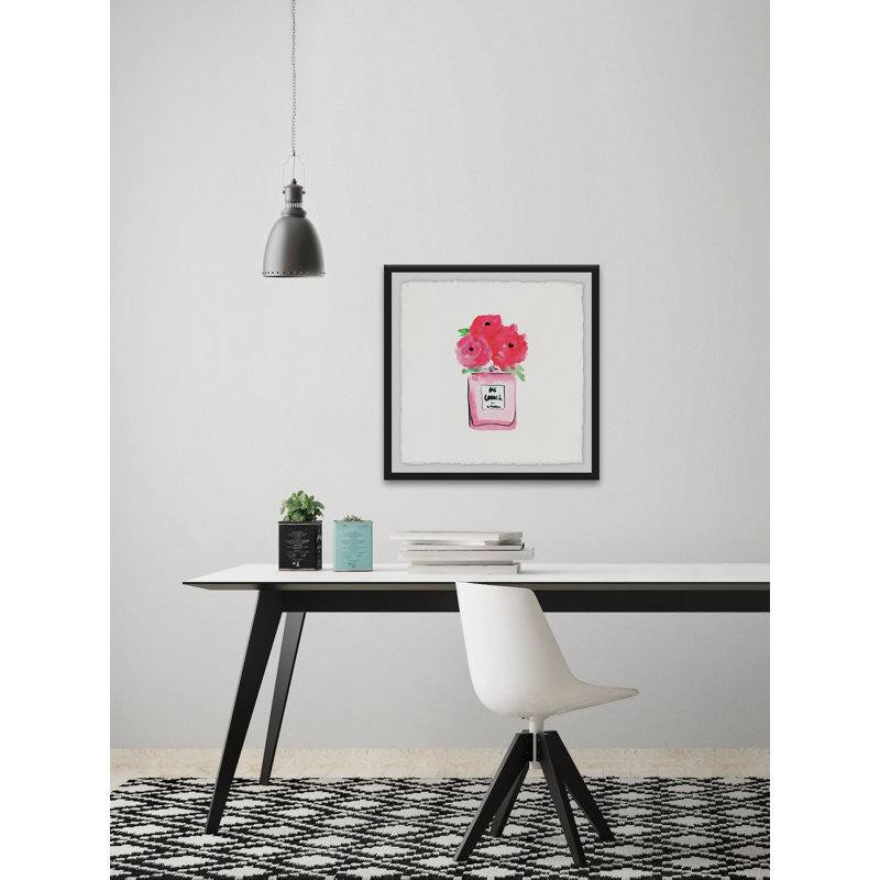Blooming Pink - reproduction de cadre photo, H 32 po x l 32 po