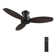 48'' DC Motor Flush-Mounted Ceiling Fan With Remote Control