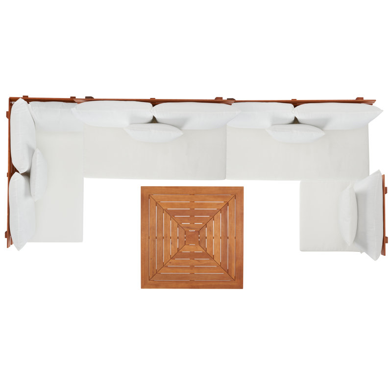 Tokarz Eucalyptus 5 - Person Patio Conversation Sets with Cushions