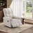 Manual Recliner Chair, Swivel Nursery Rocking Recliner Chenille Upholstered-1105526375