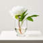 Peony Faux Floral Arrangement in Vase