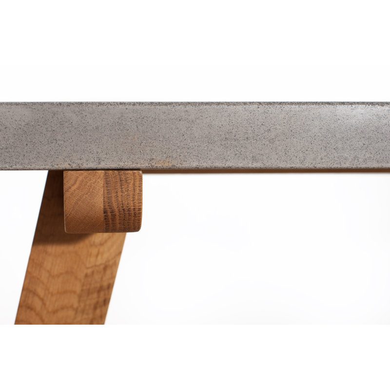 Nino Solid Wood Trestle Coffee Table