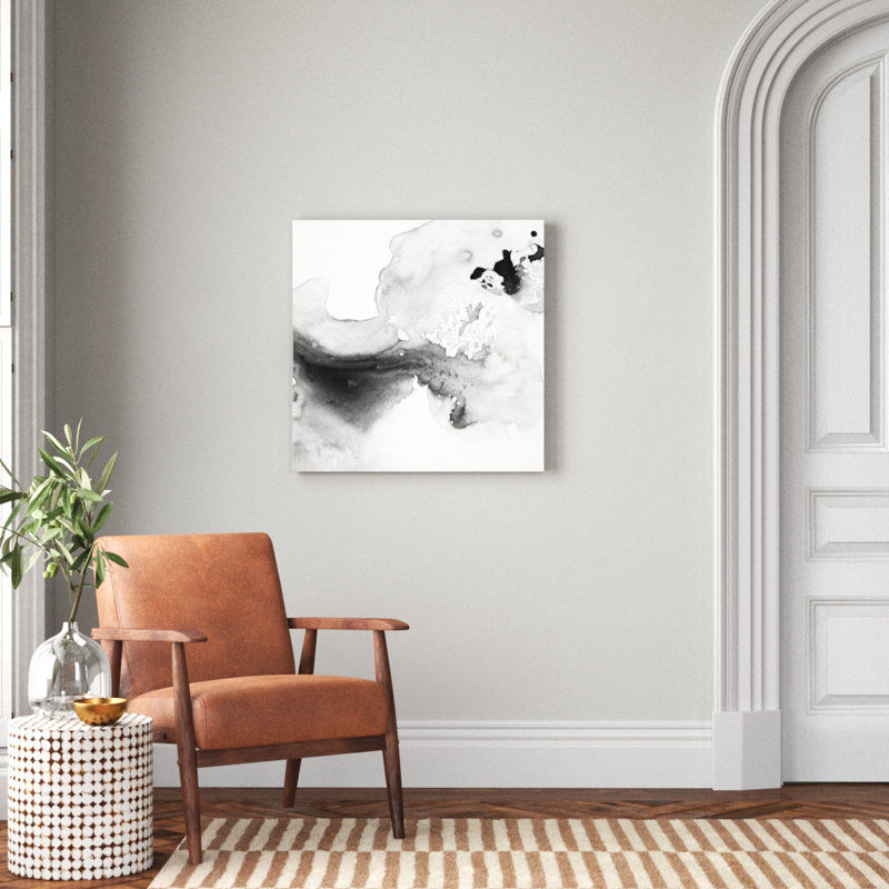 Smoke & Water II by Ethan Harper - Wrapped Canvas Painting, 76cm H x 76cm W