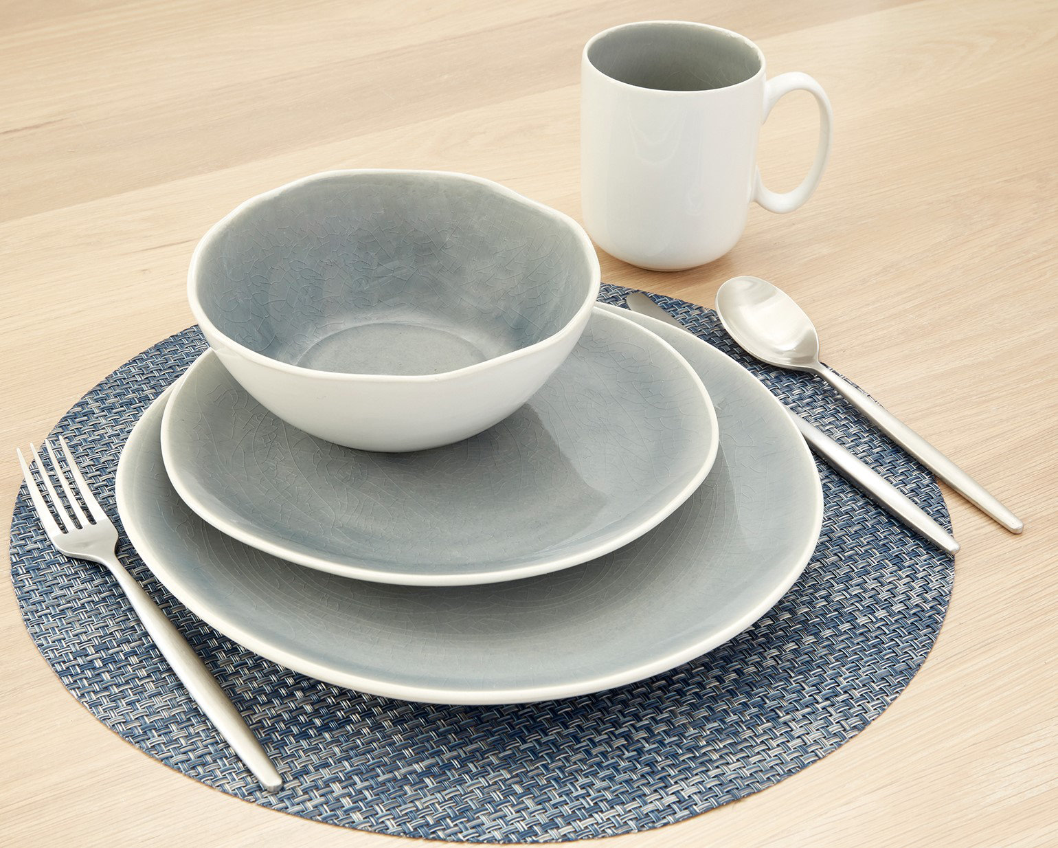 Baum Zen Aqua 16 Piece Dinnerware Set - Wayfair Canada